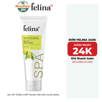 Gel Tẩy Tế Bào Chết Felina Tinh Dầu Olive 300ml