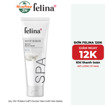 Gel Tẩy Tế Bào Chết Felina Tinh Chất Sữa 300ml