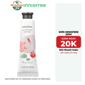 Kem Dưỡng Da Tay innisfree Hương Cỏ Hồng 30ml