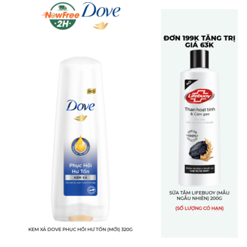 Kem Xả Dove Phục Hồi Hư Tổn (Mới) 320g