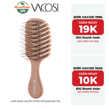 Lược Nhựa Vacosi Gỡ Rối C05 (Dạng Bỏ Túi)
