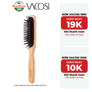 Lược Vacosi Tạo Kiểu Nam Nữ C04