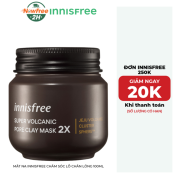 Mặt Nạ innisfree Chăm Sóc Lỗ Chân Lông 100ml