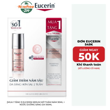 [Mua 1 Tặng 1] Eucerin Serum Mờ Thâm Nám 30ml + Nước Dưỡng Sáng Da 100ml