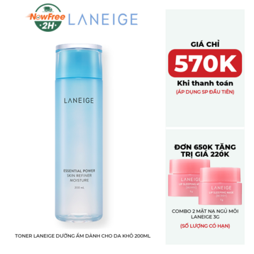 Toner Laneige Dưỡng Ẩm Dành Cho Da Khô 200ml