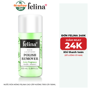 Nước Rửa Móng Felina Cao Cấp Hương Trái Cây 100ml