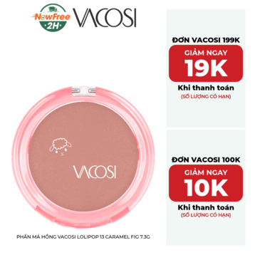 Phấn Má Hồng Vacosi Lolipop 13 Caramel Fig 7.3g