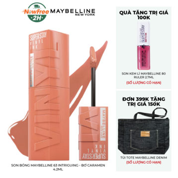 Son Bóng Maybelline 63 Intriguing - Bơ Caramen 4.2ml