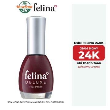 Sơn Móng Tay Felina Màu Đỏ Củ Dền DS7033 16ml
