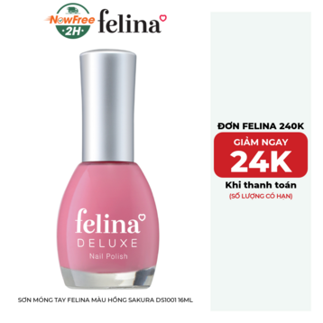 Sơn Móng Tay Felina Màu Hồng Sakura DS1001 16ml