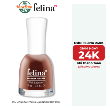 Sơn Móng Tay Felina Màu Ngói CS767 18ml