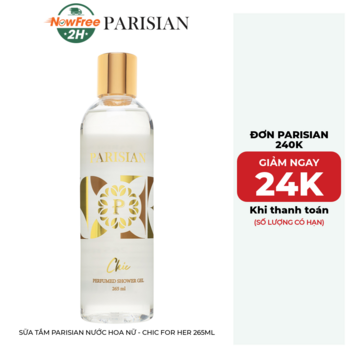 Sữa Tắm Parisian Nước Hoa Nữ - Chic For Her 265ml