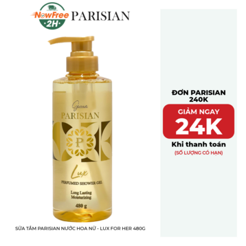 Sữa Tắm Parisian Nước Hoa Nữ - Lux For Her 480g