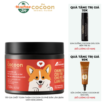 Tẩy Da Chết Toàn Thân Cocoon Cà Phê Đắk Lắk (Bản Giới Hạn) 200ml