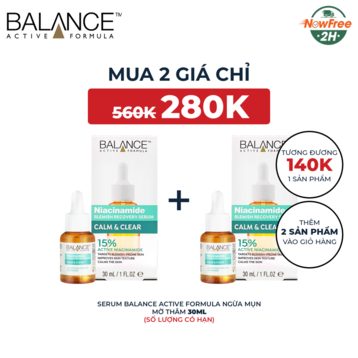 Serum Balance Active Formula Ngừa Mụn Mờ Thâm 30ml