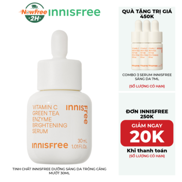 Tinh Chất innisfree Dưỡng Sáng Da Trông Căng Mướt 30ml