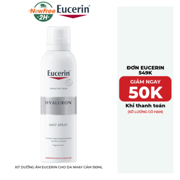 Xịt Dưỡng Ẩm Eucerin Cho Da Nhạy Cảm 150ml