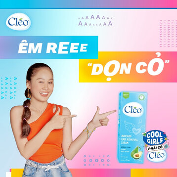 Kem Tẩy Lông Cléo Dành Cho Da Thường 50g