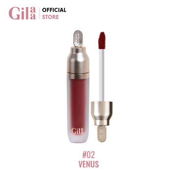 Son Kem Lì Gilaa 02 Venus Màu Đỏ Đất 3.6g