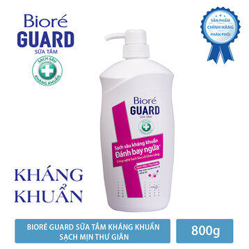 Sữa Tắm Bioré Guard Kháng Khuẩn Sạch Mịn Thư Giãn 800g